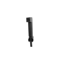 DUCHA BIDET CON MANGUERA REFORZADA PVC NEGRO GN150033B