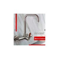 MEZCLADORA DE COCINA PARED ACERO PICO CMC304-266