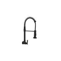 LLAVE DE COCINA RESORTE NEGRO PARED LC304-201401