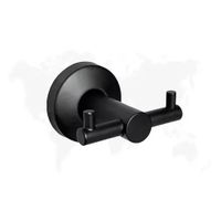 PERCHERO DOBLE XM  NEGRO MATE MODELO 711690ON