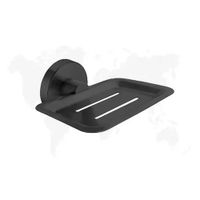 JABONERA DE  baño acero 304 negro MOD 7116710N