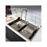 LAVADERO DE COCINA PLOMO USX-7546