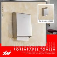Dispensador papel acero 304 grande MOD 6288S
