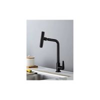 LLAVE DE COCINA AL MUEBLE NEGRO LC304-107001