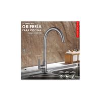 LLAVE DE COCINA SATINADO AL MUEBLE LC304-1080