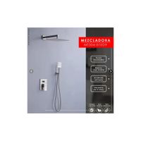 MEZCLADORA DE DUCHA TELEFONO SATINADO MT304-010D9