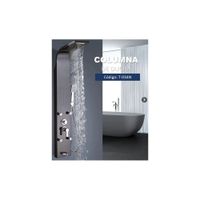 COLUMNA DE DUCHA NEGRO T-034N