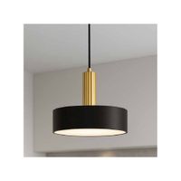 Lámpara colgante cocina moderna bicolor