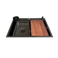Lavadero de Cocina Negro XM US30401E-7050
