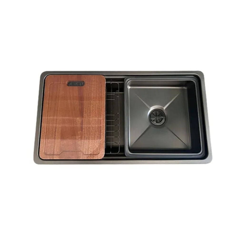 Lavadero de Cocina Negro XM US30401E-7843