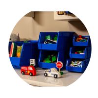 Caja Organizadora Apilable CP03-3 Largo Extendido Industrial