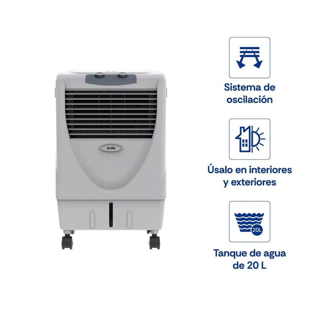 AIRE ACONDICIONADO Rapifresco Sole Ultra Cool  20L  SOLRAP001