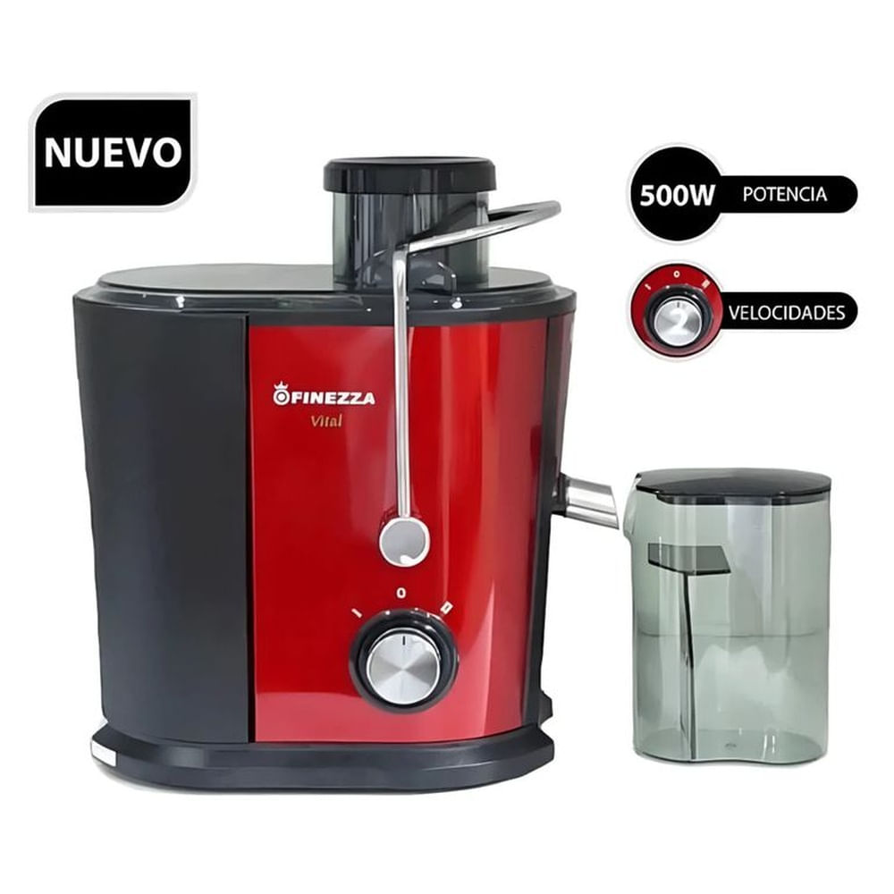 Extractor de Jugos FINEZZA FZ-6096EX 500w 1.2 Litros