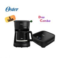 Combo Oster® Sandwichera CKSTSM400 y Cafetera de 5 Tazas