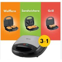 Sandwichera 3 en 1 placas intercambiables Imaco ISG2009WM