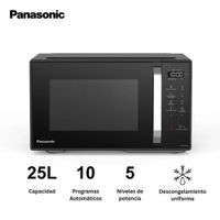 Horno Microondas  Panasonic 25L  NN-ST34QBRPK