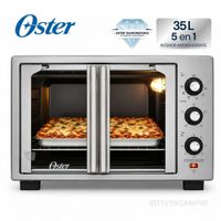 Horno con freidora de aire Oster® de 35 litros, puertas francesas, TSSTTV35FDMAFNS