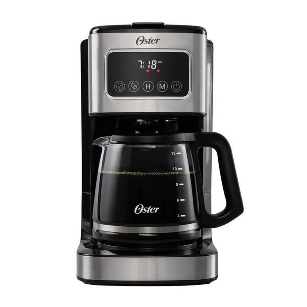 cafetera Programable De 12 Tazas Con Pantalla Táctil Oster® BVSTDCSC4403SS