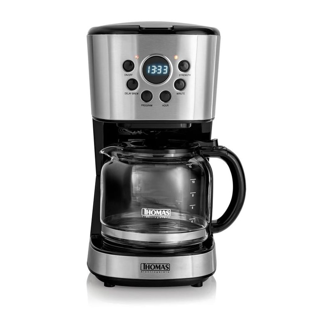 Cafetera Digital 12 tazas thomas TH-141 DI