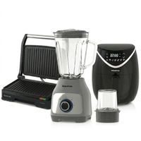 FREIDORA BLACK FRIYER II+GRILL CRISPY II+LIC SILVER PREMIUM
