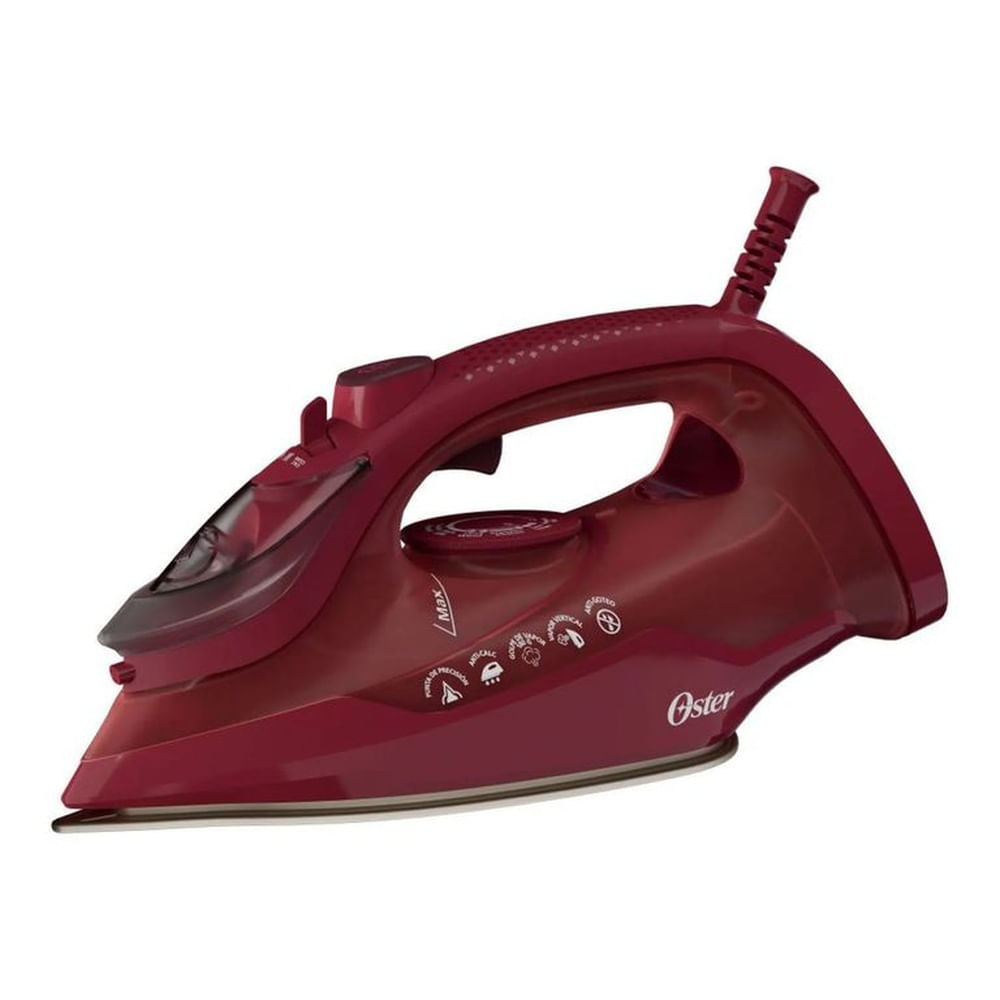 Oster Plancha de Vapor, AeroGlide S7200, Rojo, GCSTAC7201-053