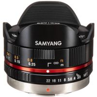 Samyang 7.5mm f 3.5 UMC Fisheye para Micro Cuatro Tercios SKU 0591
