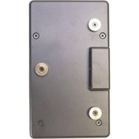 IndiPRO Tools Placa eliminadora Gold Mount XLR 4 pines con divisor D Tap 4 salidas