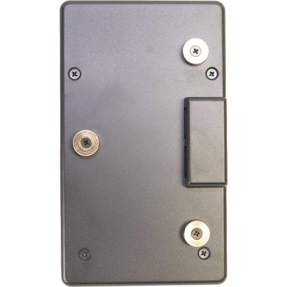 IndiPRO Tools Placa eliminadora Gold Mount XLR 4 pines con divisor D Tap 4 salidas