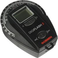 Gossen Medidor de Luz Digiflash 2 para luz ambiental y flash con pantalla LCD