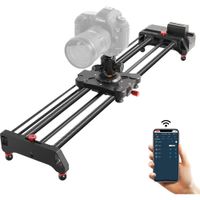 GVM Slider Motorizado de Carbono Inalámbrico 31 pulgadas - Control por App iOS y Android