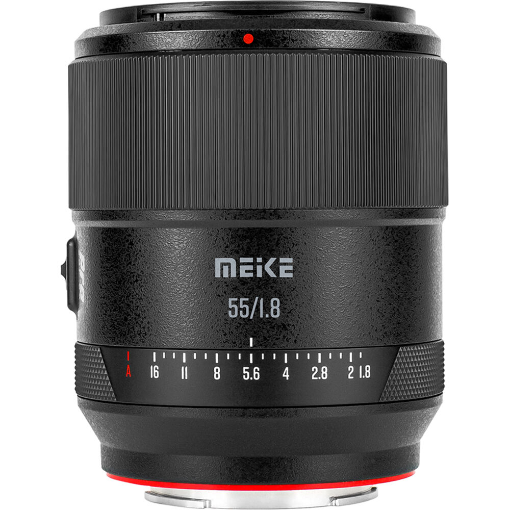 Meike Lente 55mm f 1.8 Pro AF para Sony E - Apertura f 1.8 con 9 Hojas de Diafragma