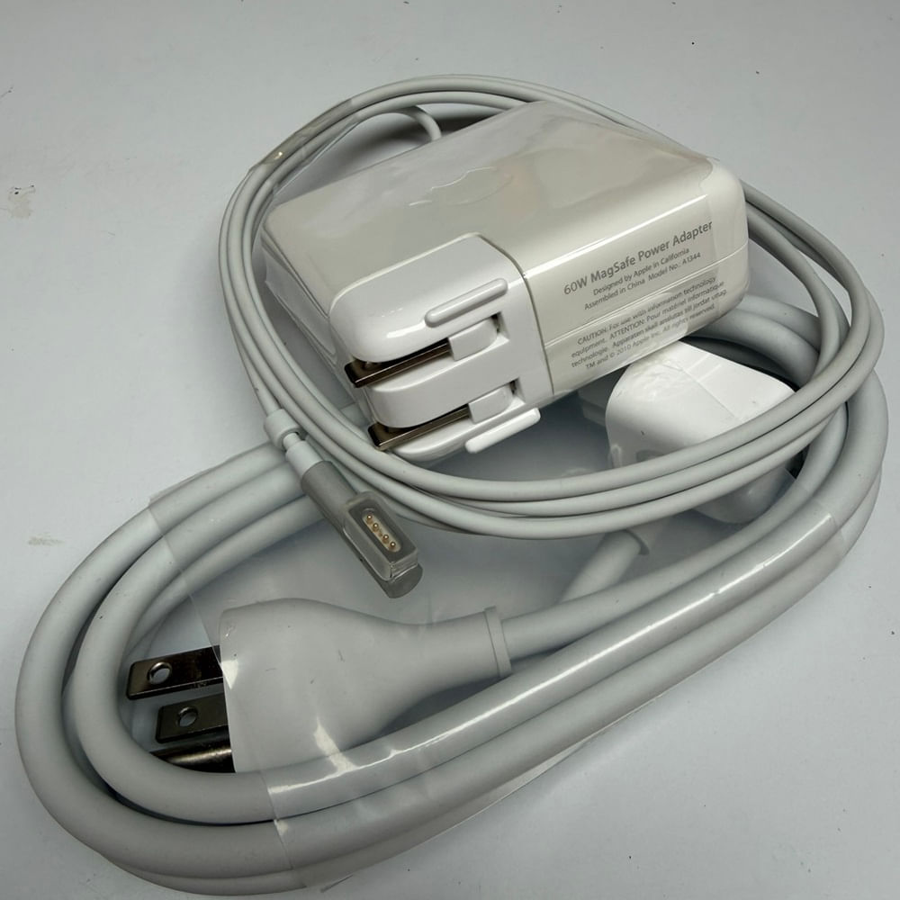cargador APPLE MagSafe 1 60W A1344. Original. viene SUELTO