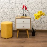 Velador Vintage 2 Cajones Color Duna