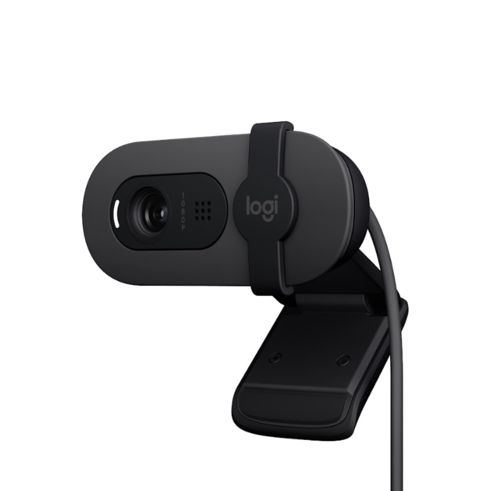 Camara Web Logitech BRIO 100 FHD 1080P USB-A Grafito