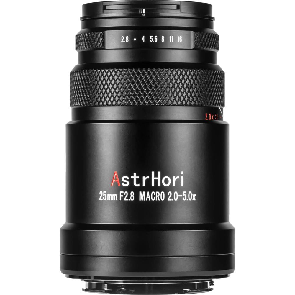 AstrHori 25mm f 2.8 2-5x Lente Ultra Macro para Sony E de Enfoque Manual