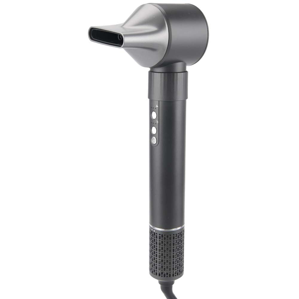 Cepillo Estlizador de Cabello BLACKLINE Hot Air HS-993 Gris/Plateado
