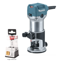 Ruteadora 710watts Velvariable MAKITA RT0700C y 1 FRESA REDONDEADORA