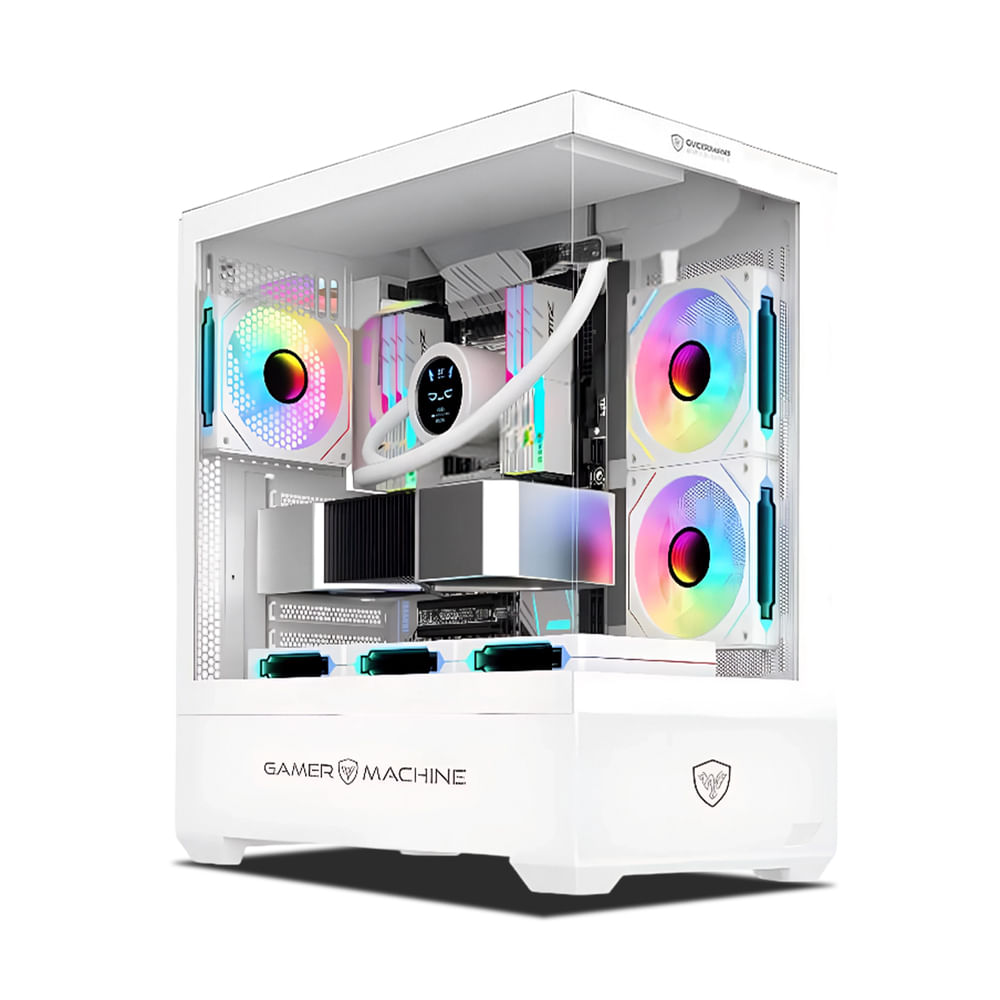 CPU GAMER RGB RYZEN 5 5500 16GB 500GB RTX3050 6GB MI PC LISTA - MIPCLISTA COMPUTADORA