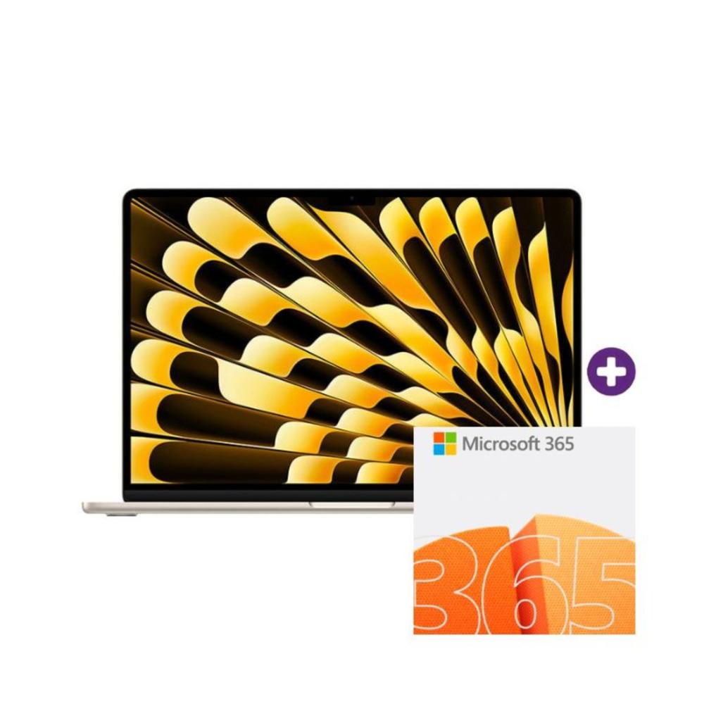 MacBook Air M5 13 Pulgadas 512GB SSD 16GB RAM macOS  Starlight  con Mircrofost Office 365