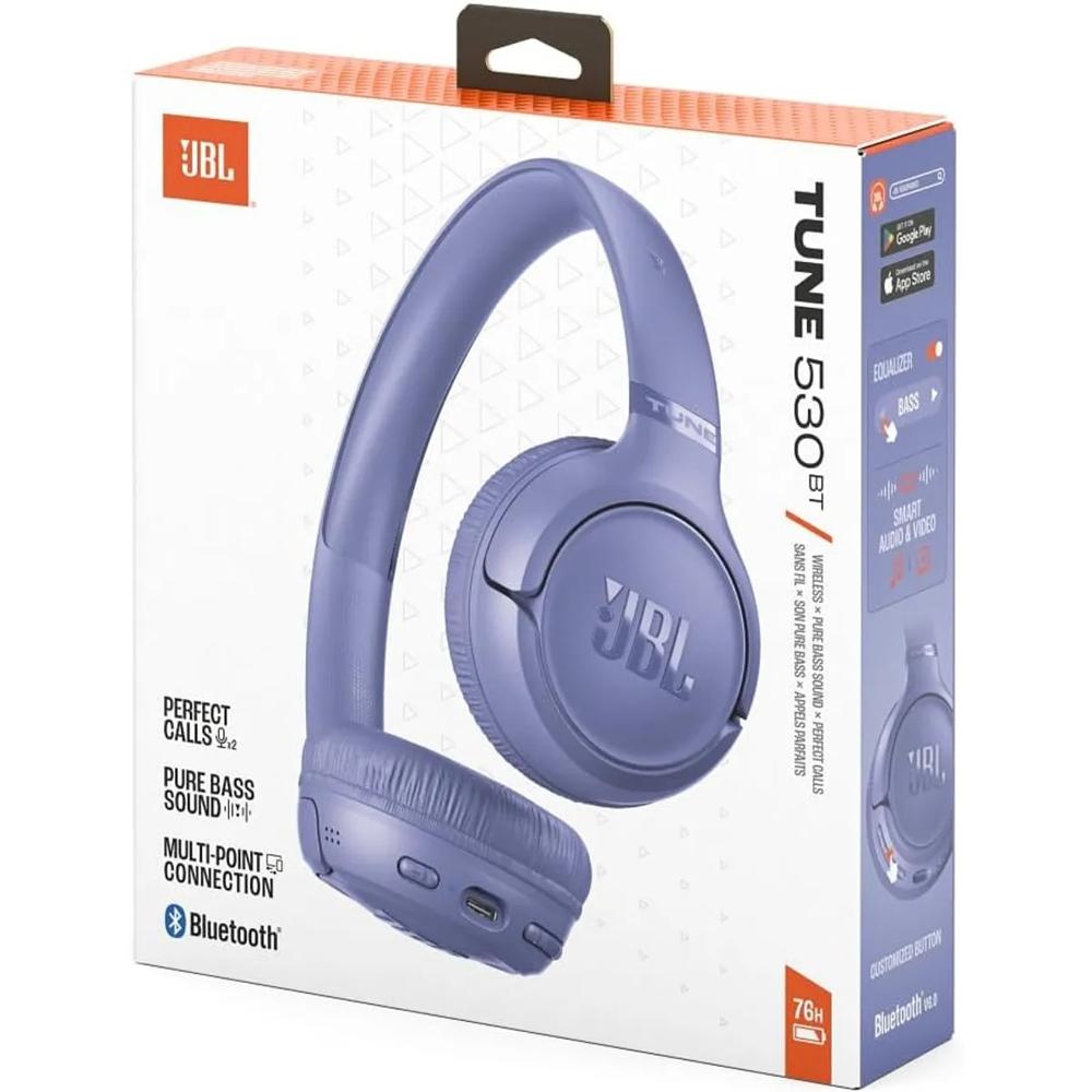 JBL TUNE 530 BT AUDIFONO BLUETOOTH COLOR MORADO