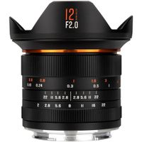 Brightin Star Lente 12mm f 2 III para Canon RF - Gran Angular con Control de Distorsión