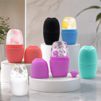 Molde de Hielo Facial Reutilizable para Skincare y Cuidado Facial