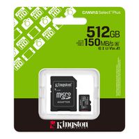 Memoria Micro SD Kingston Canvas Select 512GB