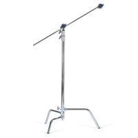 Avenger Kit C Stand A2033L de acero cromado con brazo y pierna deslizante