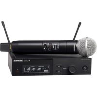 Shure SLXD24 SM58 Sistema de Microfono Inalambrico de Mano con Capsula SM58 UHF J52