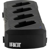 IFBlue Dock de Carga CHSIFBR1C para 4 Receptores IFBR1C con Baterías Recargables NiMh