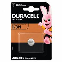 Pila CR1-3N 3V Litio Duracell 2L76 Larga Duración