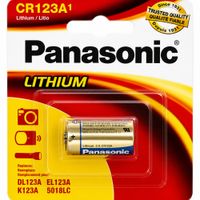 Pila Litio Cr123a 3v Para Cámaras Linternas Alarmas