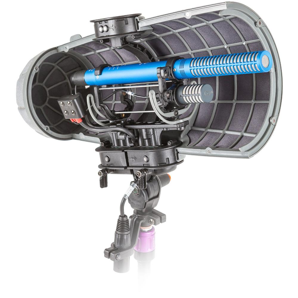 Rycote Stereo Cyclone MS Kit 8 Windshield System para micrófonos Schoeps CMIT 5U y CCM 8