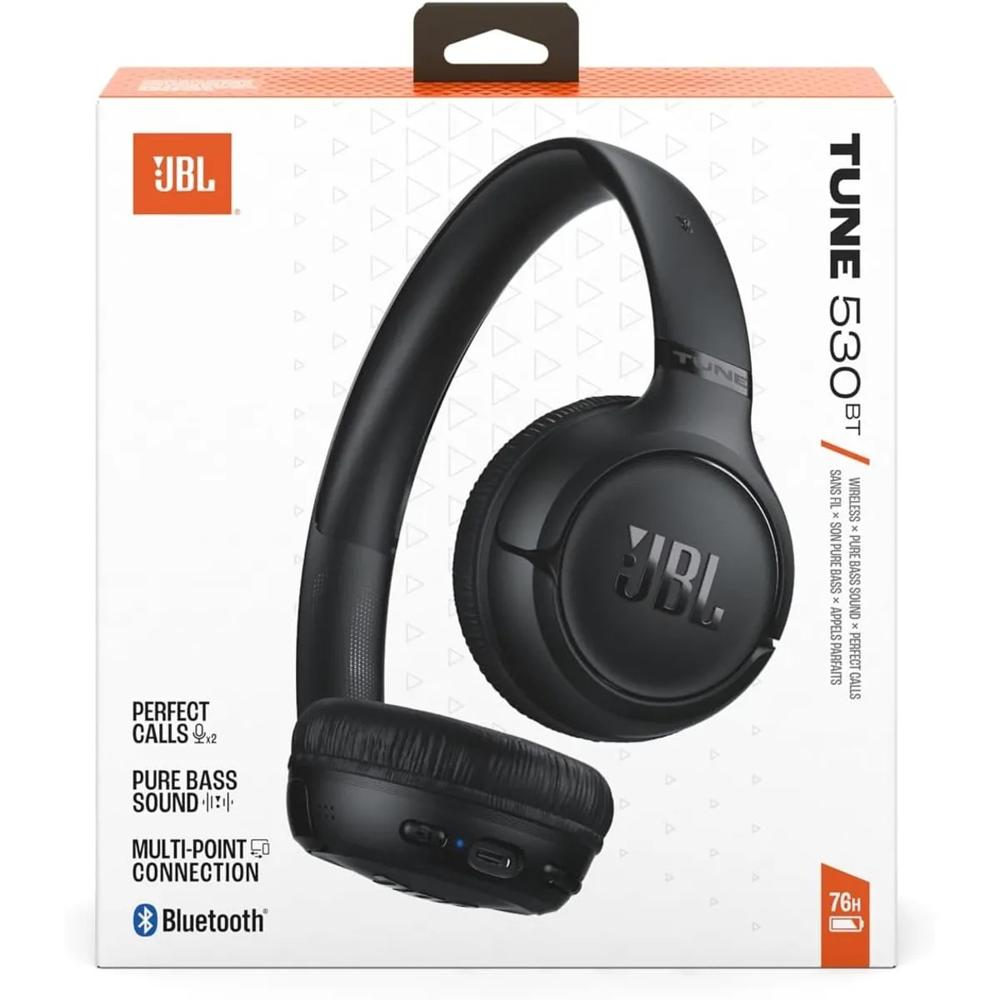 JBL TUNE 530 BT AUDIFONO BLUETOOTH COLOR NEGRO